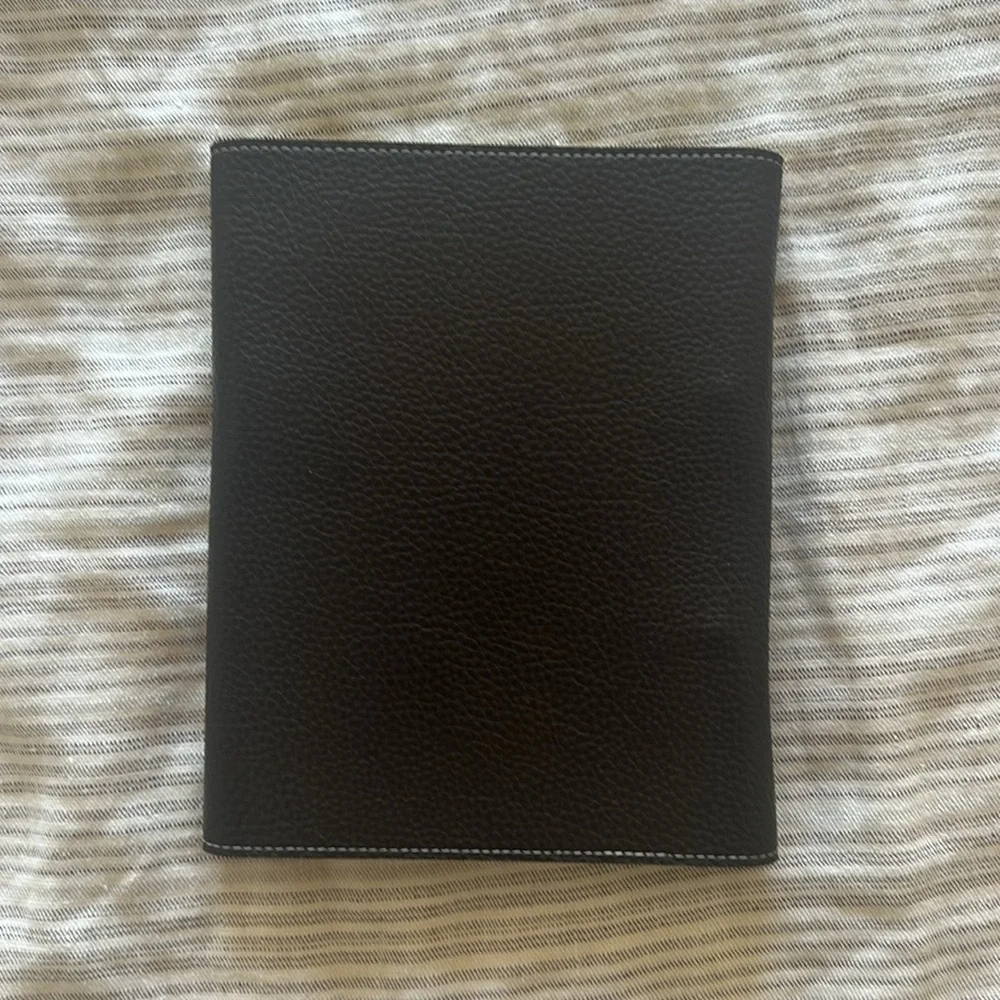 RARE Coach Leather Filofax Journal